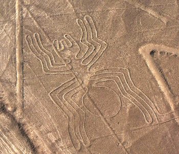 L'Araignée, géoglyphes de Nazca, Pérou