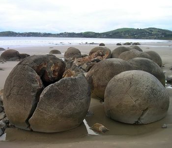 Moeraki Boulders, Nouvelle-Zélande