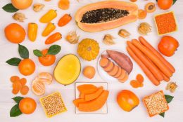 Beta carotene-fruits-legumes-oranges