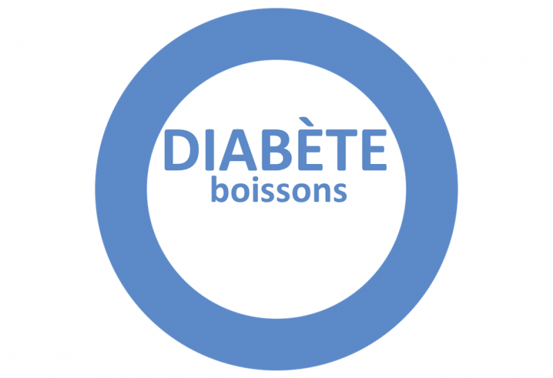 Logo diabète boissons